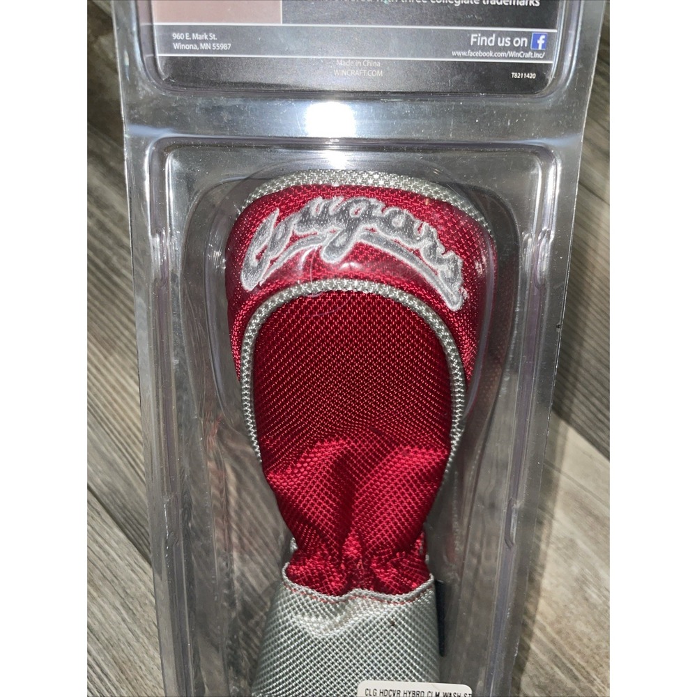 NCAA Washington State Cougars Golf Team Effort Hybrid Headcover, New - Picture 5 of 7